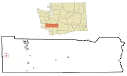Location of Pe Ell, Washington