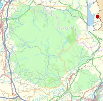 Grindleton is located in the Forest of Bowland