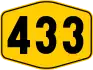 Federal Route 433 shield}}