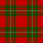 Split check&nbsp;– MacGregor red-and-green with a wide green band split into three to form a "square of squares", then laced with a white over-check.