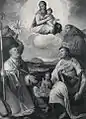 Ercole Procaccini, Madonna in glory with the patron saints of Bologna, 1570-1580, Bologna, Chiesa di San Giovanni in Monte