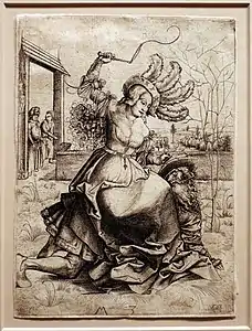 Phyllis and Aristotle, a popular Power of Women subject.