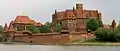 Gothic Malbork castle.