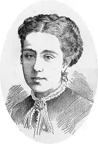 Manuela de los Herreros i Sorà in 1879