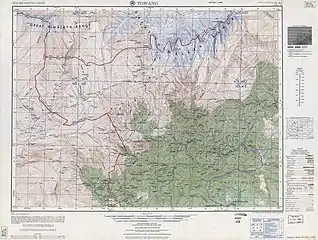 Gori Chen. U.S. Army Map Service, 1955