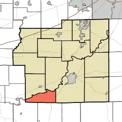 Location in Morgan County