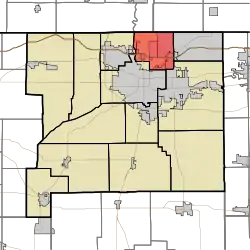 Location in St. Joseph County