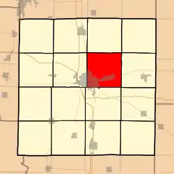 Location in Jefferson County