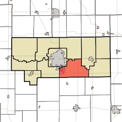 Location in Howard County