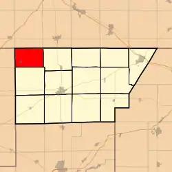 Location in DeWitt County