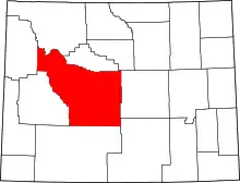 Fremont County map