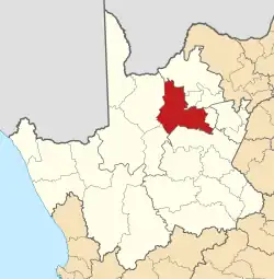 Location in the Northern Cape