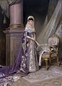 Portrait of Empress Maria Fyodorovna (1885)