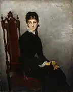 Portrait of Hilda Wiik, 1881