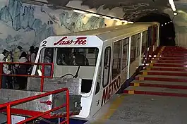Saas-Fee Metro Alpin in Felskinn–Mittelallalin Tunnel (highest)
