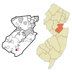 Location of Clearbrook, New Jersey