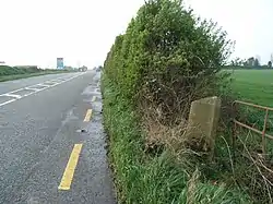 Milestone on the R135 (old N2) at Ward