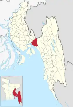 Location of Mirsharai