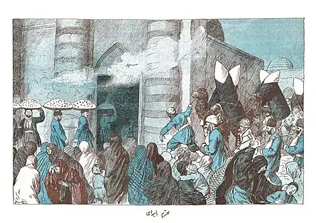 From Molla Nasreddin, January 10, 1910, no. 2, pp. 4-5.