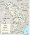Image 12A map of Moldova, 2001