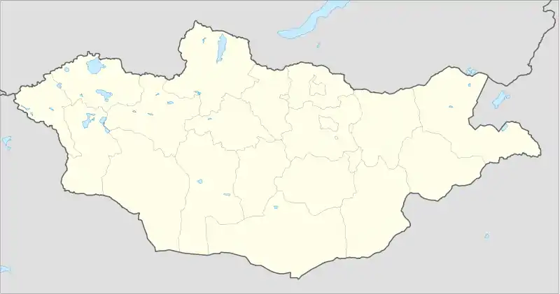 Avarga is located in Mongolia