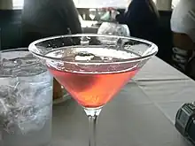 Image 8A cosmopolitan (from List of cocktails)