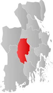 Andebu within Vestfold