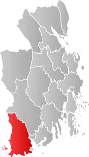 Brunlanes within Vestfold