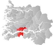 Kyrkjebø within Sogn og Fjordane