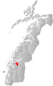 Elsfjord within Nordland