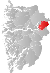Årdal within Vestland