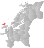 Frøya within Trøndelag