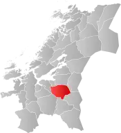Selbu within Trøndelag