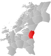 Meråker within Trøndelag