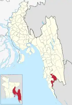 Location of Naikhongchhari