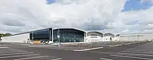 Newton Aycliffe Rail Vehicle Assembly Facility exterior