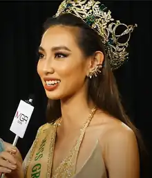 Miss Grand International 2021Nguyễn Thúc Thùy Tiên&nbsp;Vietnam