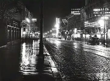 Bulevardul Regina Elisabeta in 1932