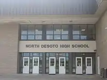 North DeSoto High School in Stonewall