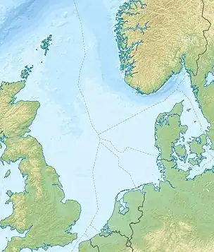 Douglas Complex is located in North Sea