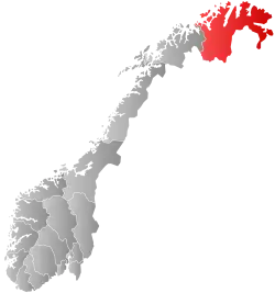 Official logo of Finnmark County