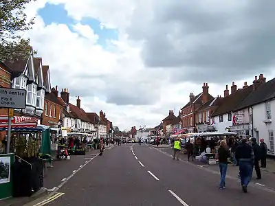 Image 3Odiham High Street in the north-east of Hampshire (from Portal:Hampshire/Selected pictures)
