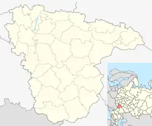 Strelitsa is located in Voronezh Oblast