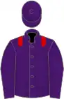 Purple, red epaulets
