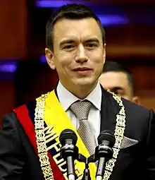 Daniel Noboa, President of the Republic of Ecuador, 2023–present