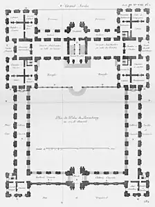 Plan of the ground floor