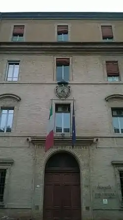 Palazzo dei Signori della Missione, the provincial seat in Forlì