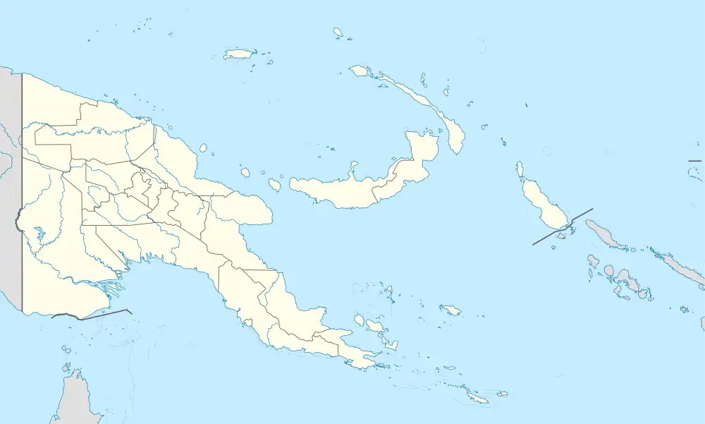 Manus Naval Base is located in Papua New Guinea