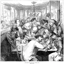 Image 11"Discussing the War in a Paris Café", The Illustrated London News, 17 September 1870 (from Coffeehouse)