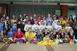 Image 26Group of dancers with typical costumes from Honduras. (from Culture of Honduras)